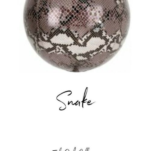 Snake print Orb balloon