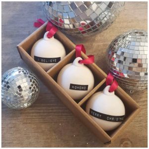 Christmas Movie Baubles